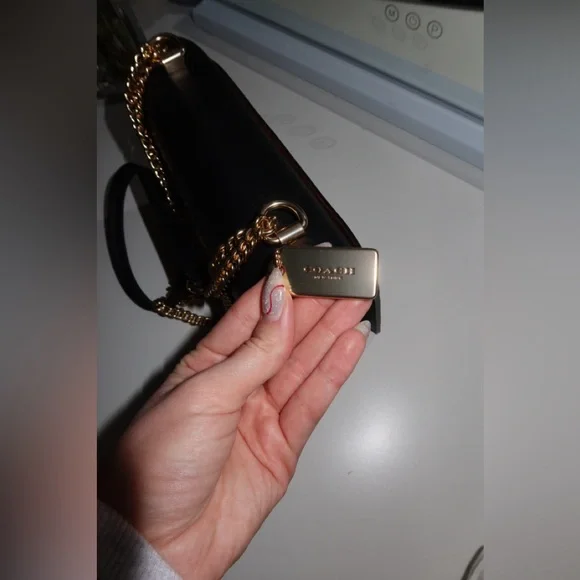 Coach Black and Brown Crossbody Bag - Picture 5 of 15